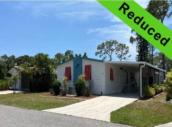 Venice, FL Mobile Home for Sale located at 1193 N Indies Cir Bay Indies